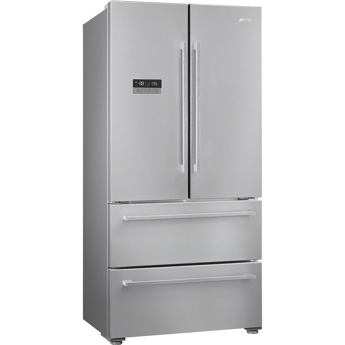 Smeg Two Door Two Drawer American Style Fridge Freezer 539 Litre - Stainless Steel - Core Appliances