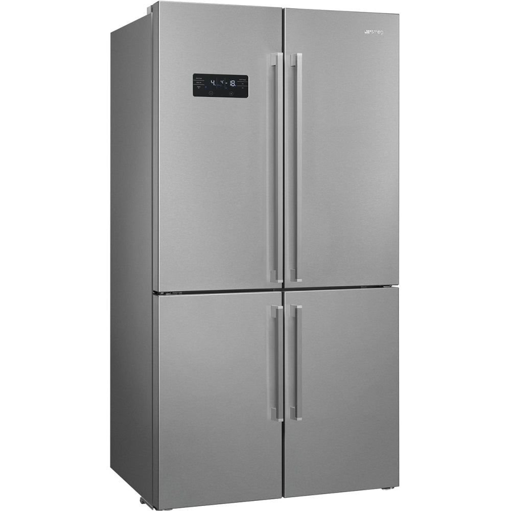 Dark Gray SMEG Fridge Freezer, Four Door