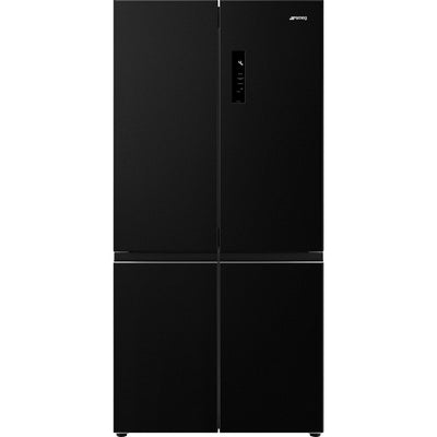 Smeg American Style Four Door Fridge Freezer - Dark Inox