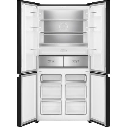 Light Gray SMEG Fridge Freezer, Four Door
