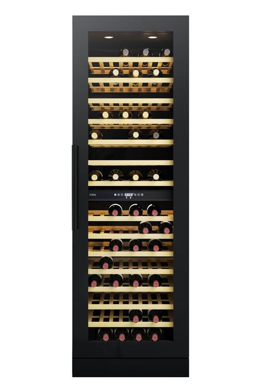 Black FWC881BL Full height freestanding wine cooler
