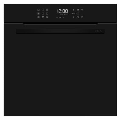 CDA Built-In Thirteen Function Multifunction Oven with Steam Clean - Black