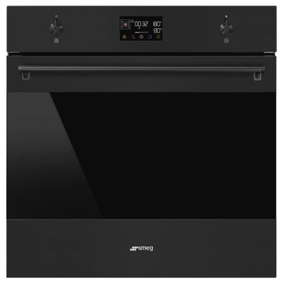 Smeg Linea 60cm SteamOne Built-In Single Oven - Black