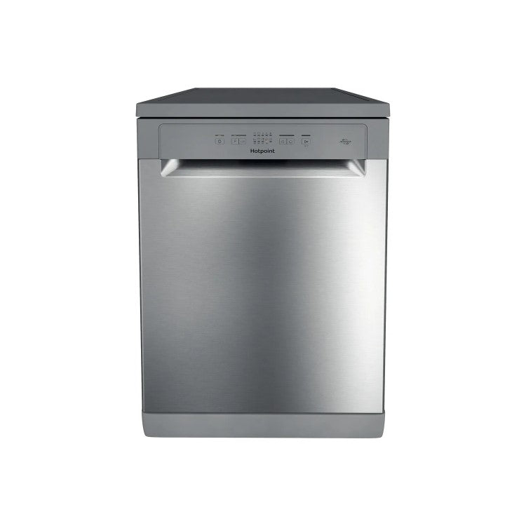Light Slate Gray Hotpoint Freestanding Dishwasher - Inverter Motor Stainless Steel