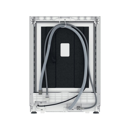 Gray Hotpoint Hydroforce Integrated Dishwasher - B-Rated, Black control panel