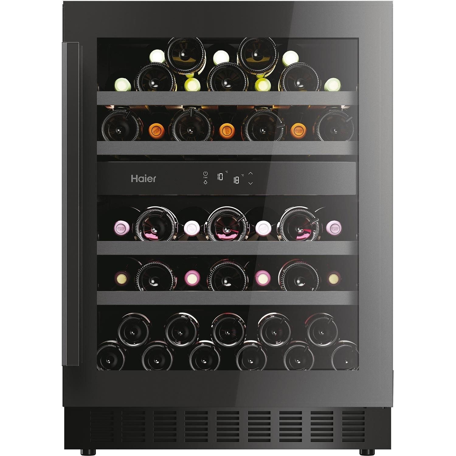 Haier HAKWBD60UK Integrated Wine Cooler 44 Bottle Dual Zone