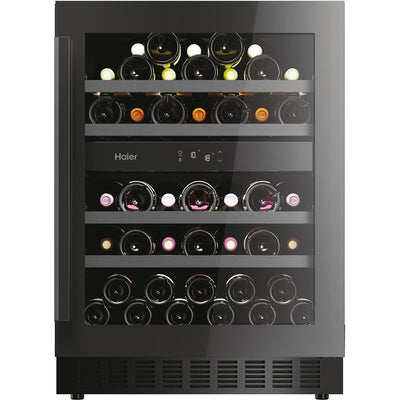 Haier HAKWBD60UK Integrated Wine Cooler — 44 Bottle Dual Zone