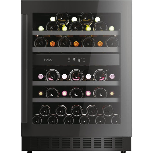 Haier HAKWBD60UK Integrated Wine Cooler 44 Bottle Dual Zone