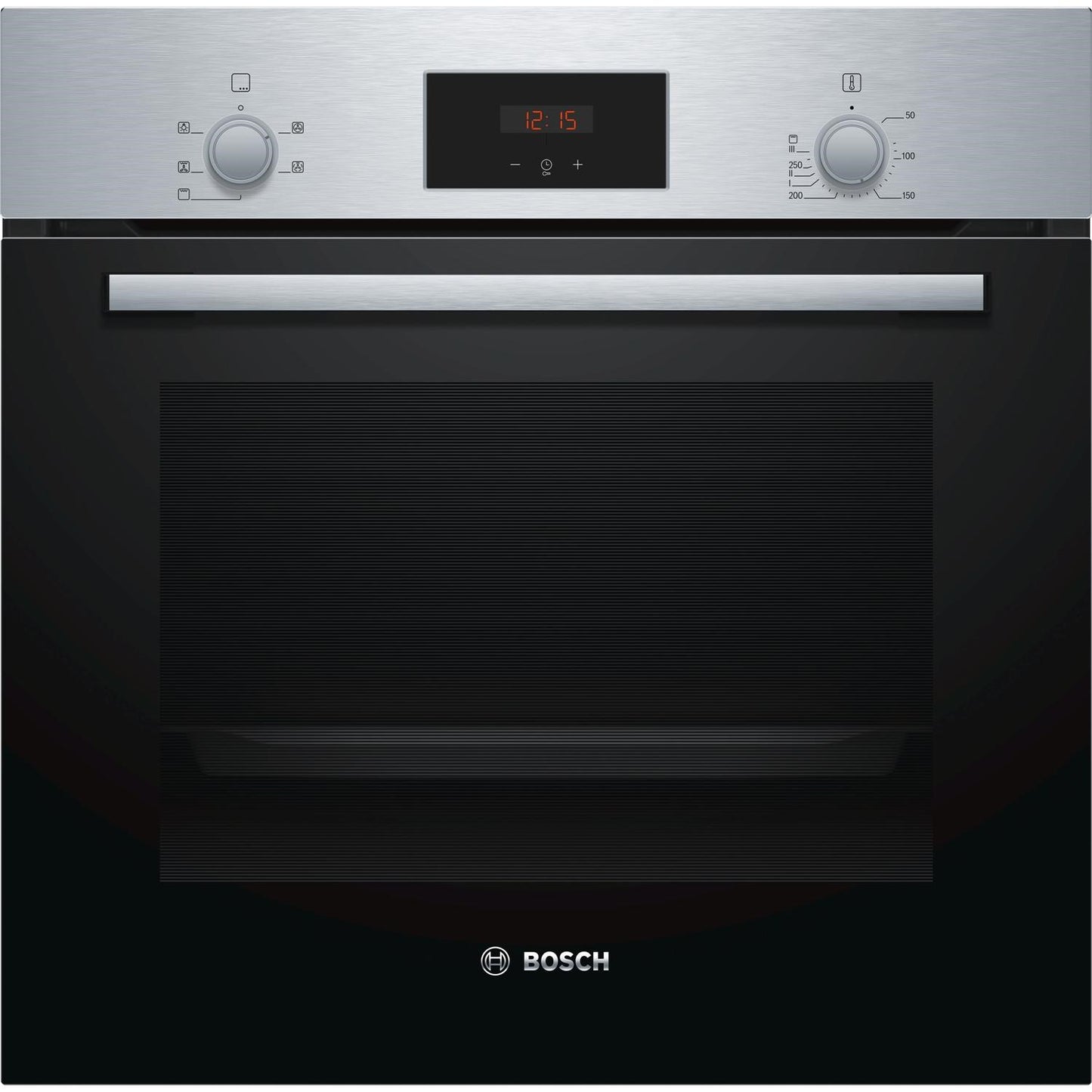 Gray Bosch Series 2 HHF113BR0B Electric Single Oven - Stainless Steel