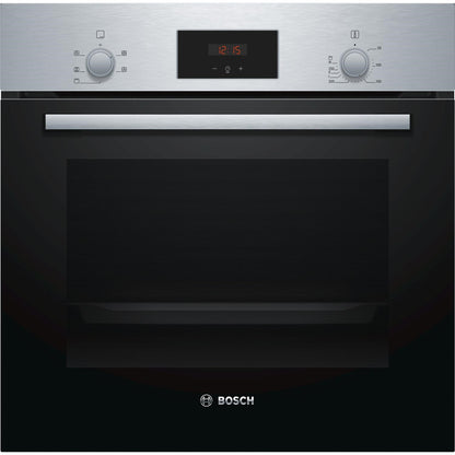 Gray Bosch Series 2 HHF113BR0B Electric Single Oven - Stainless Steel