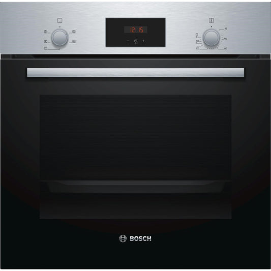 Gray Bosch Series 2 HHF113BR0B Electric Single Oven - Stainless Steel