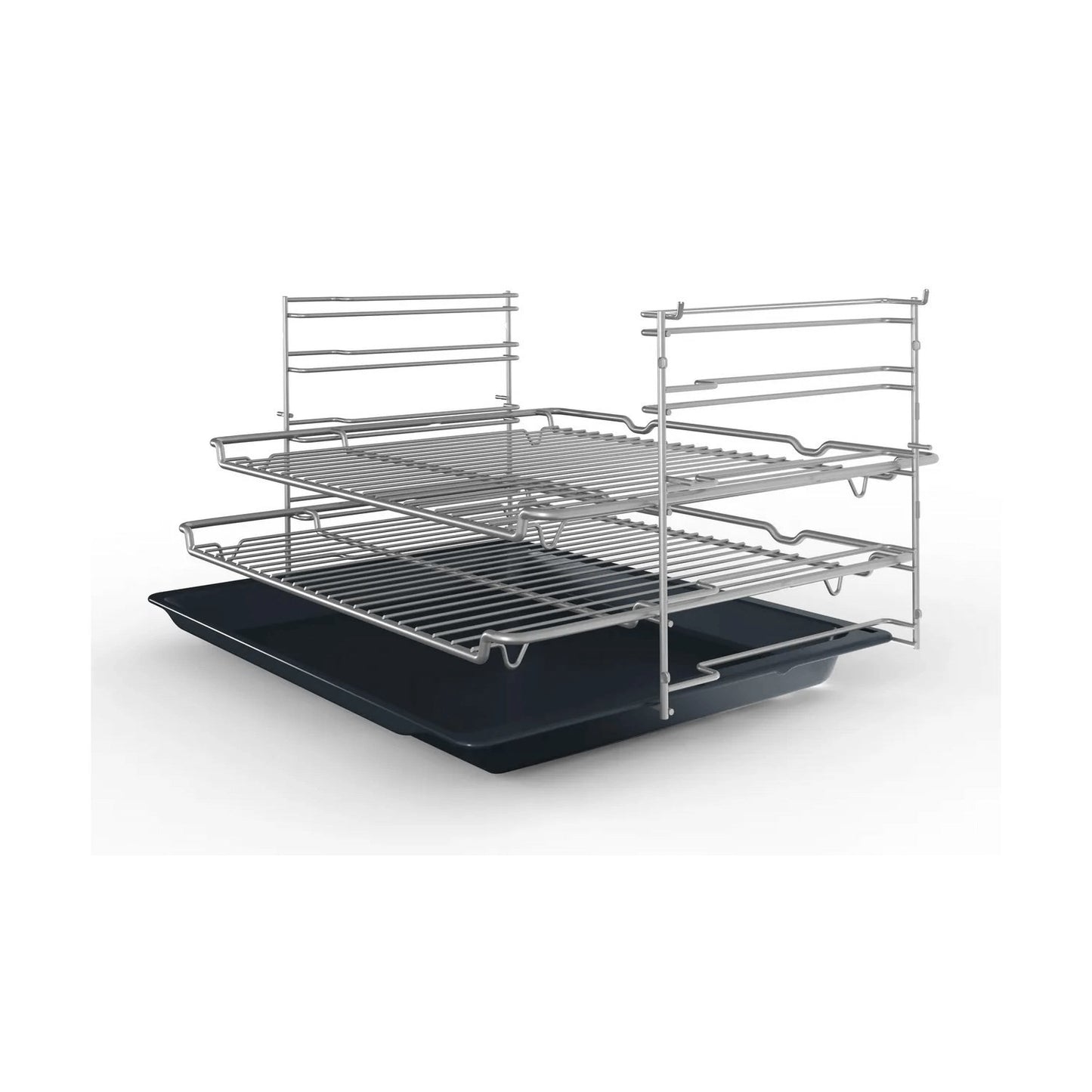 Light Gray Bosch Series 2 HHF113BR0B Electric Single Oven - Stainless Steel