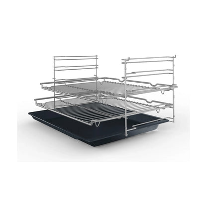 Light Gray Bosch Series 2 HHF113BR0B Electric Single Oven - Stainless Steel