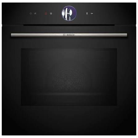Bosch HMG7764B1B Series 8 Built-In Compact Oven with Microwave Black