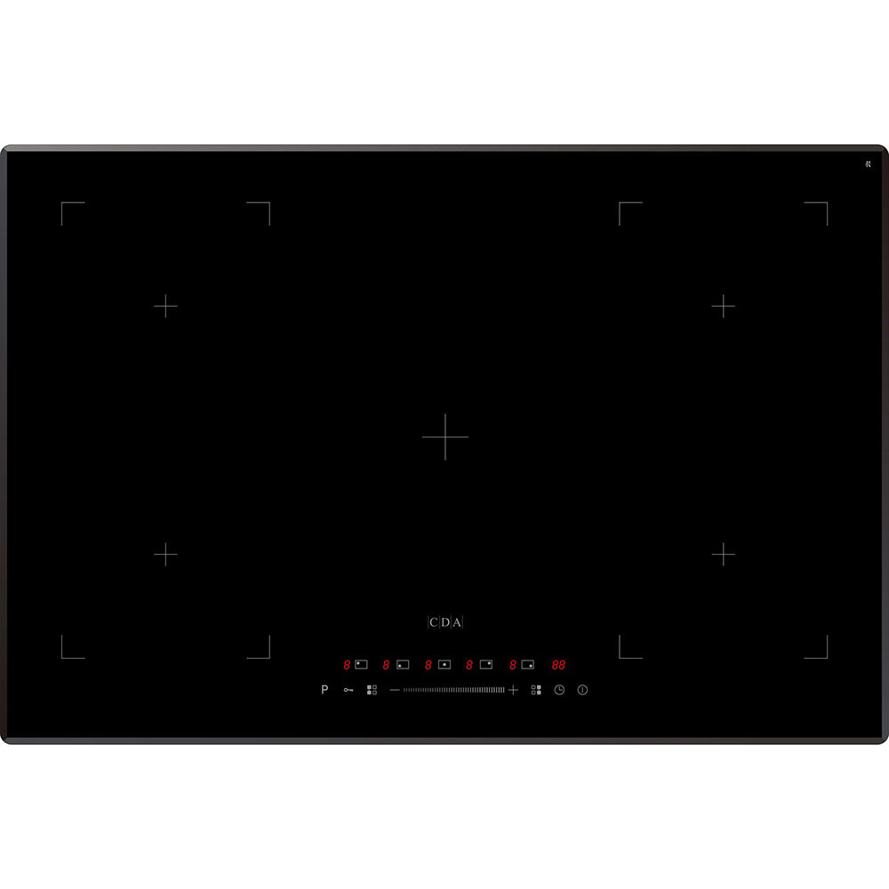 Black HN7750FR 77cm Five zone Induction hob