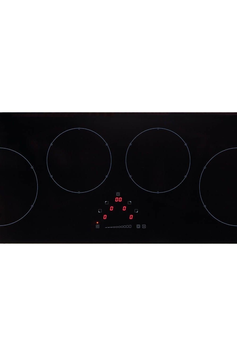 Black HN9626FR Four zone induction hob