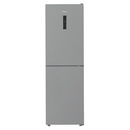 Light Slate Gray Hotpoint 317 Litre 50/50 Freestanding Fridge Freezer with VitalCare - Silver