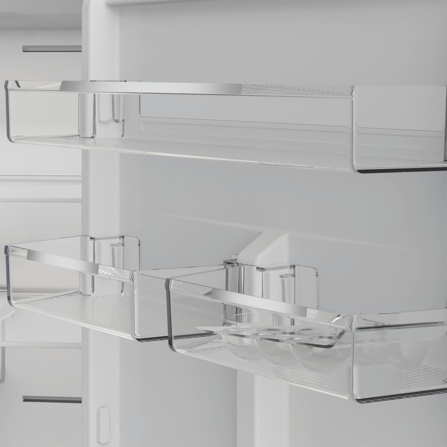 Gray Hotpoint 317 Litre 50/50 Freestanding Fridge Freezer with VitalCare - Silver