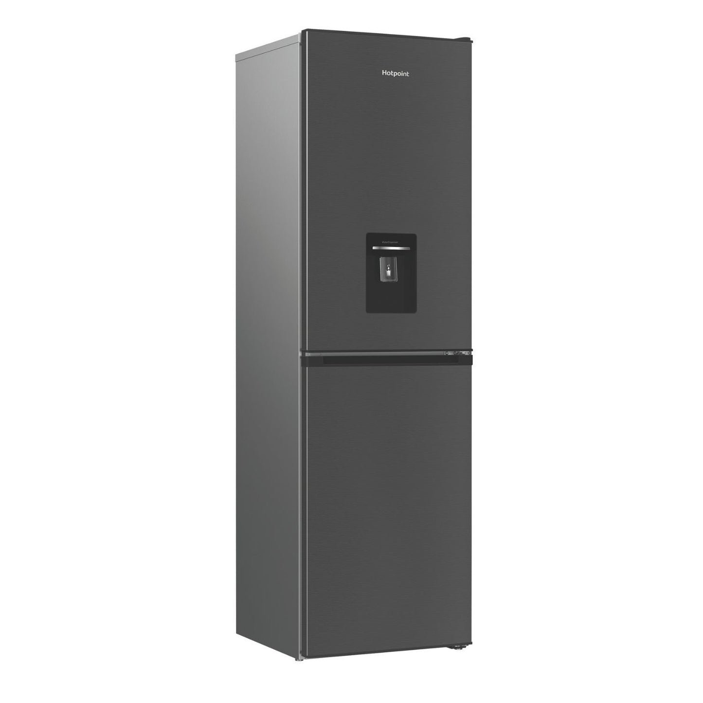Dark Slate Gray Hotpoint 268 Litre 50/50 Freestanding Fridge Freezer - Dark Stainless Steel