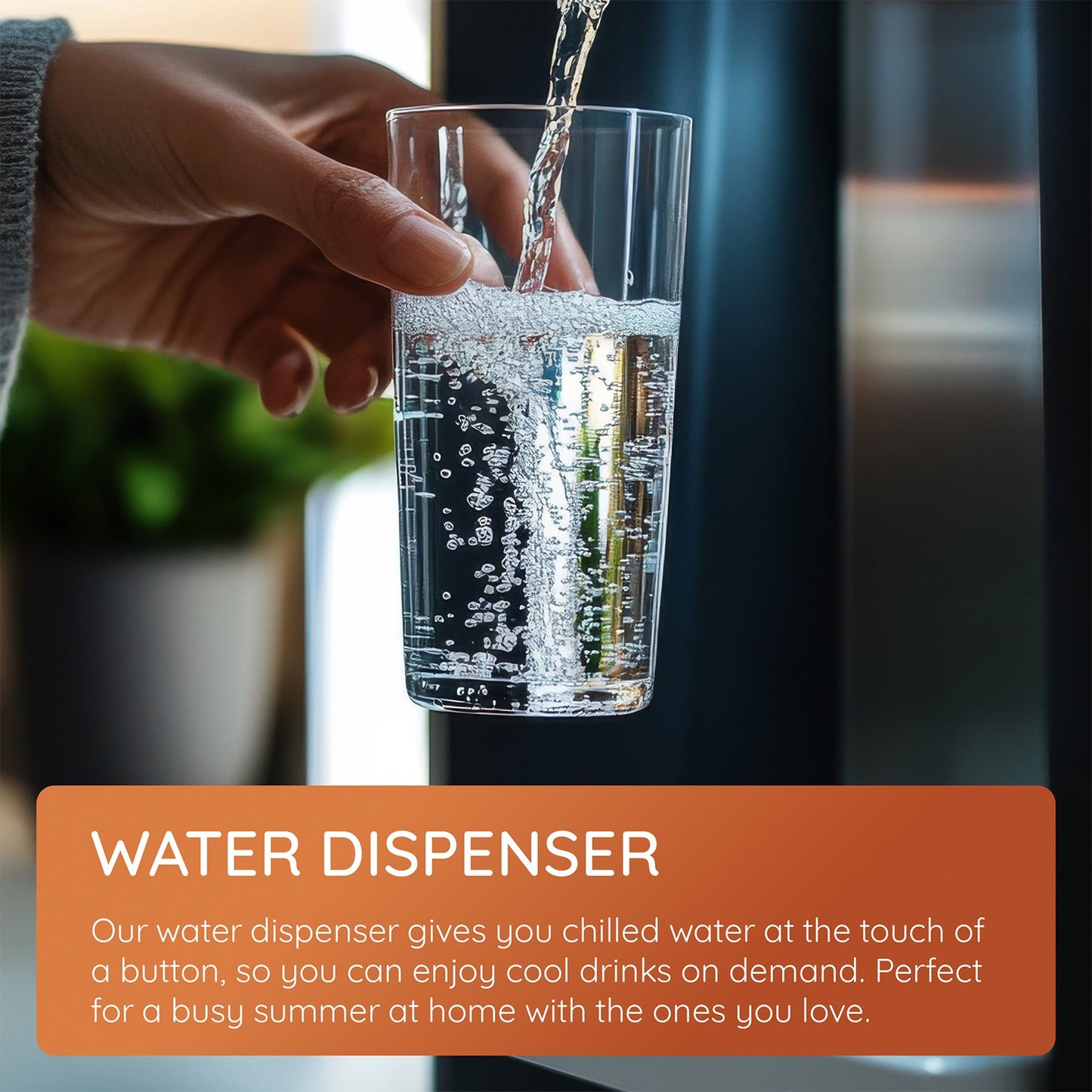 Dark Salmon Hotpoint 268 Litre 50/50 Freestanding Fridge Freezer - Dark Stainless Steel