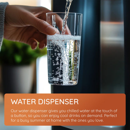 Dark Salmon Hotpoint 268 Litre 50/50 Freestanding Fridge Freezer - Dark Stainless Steel