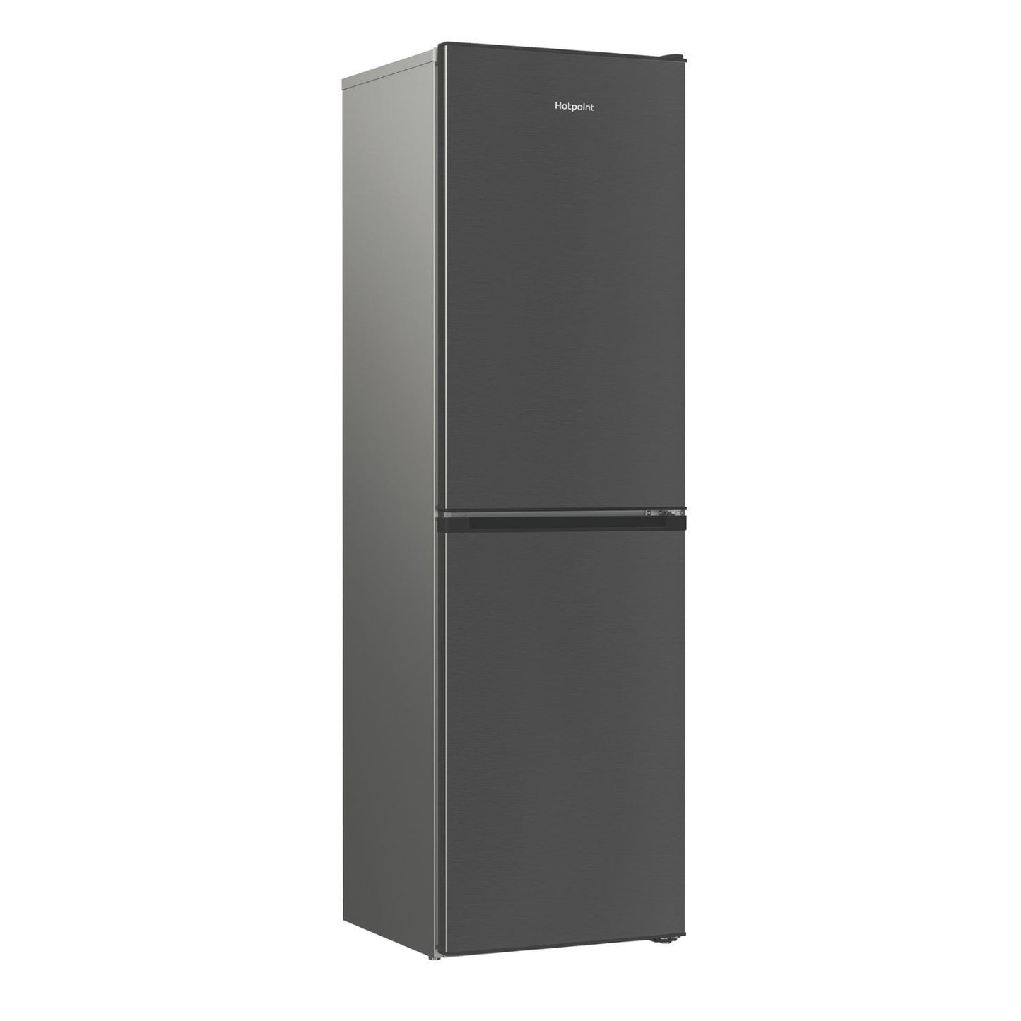 Dark Slate Gray Hotpoint 270 Litre 50/50 Freestanding Fridge Freezer - Dark Stainless Steel