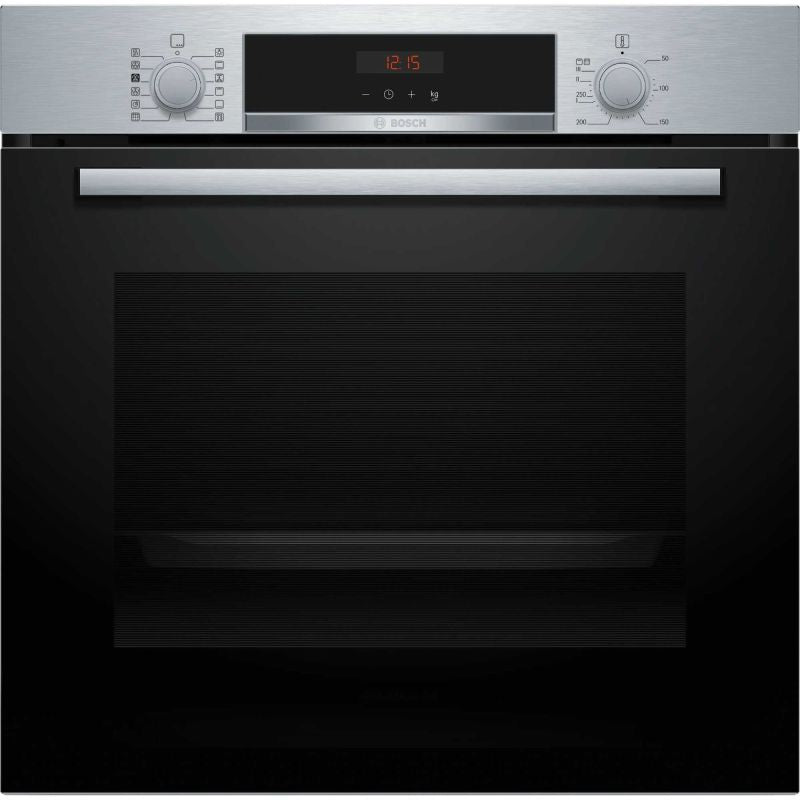 Bosch HQA574BS3B Series 4 Single Pyrolytic Oven Brushed Steel