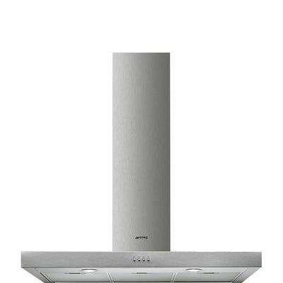 SMEG KATE900EX 90cm T-Shape Chimney Cooker Hood — Stainless Steel