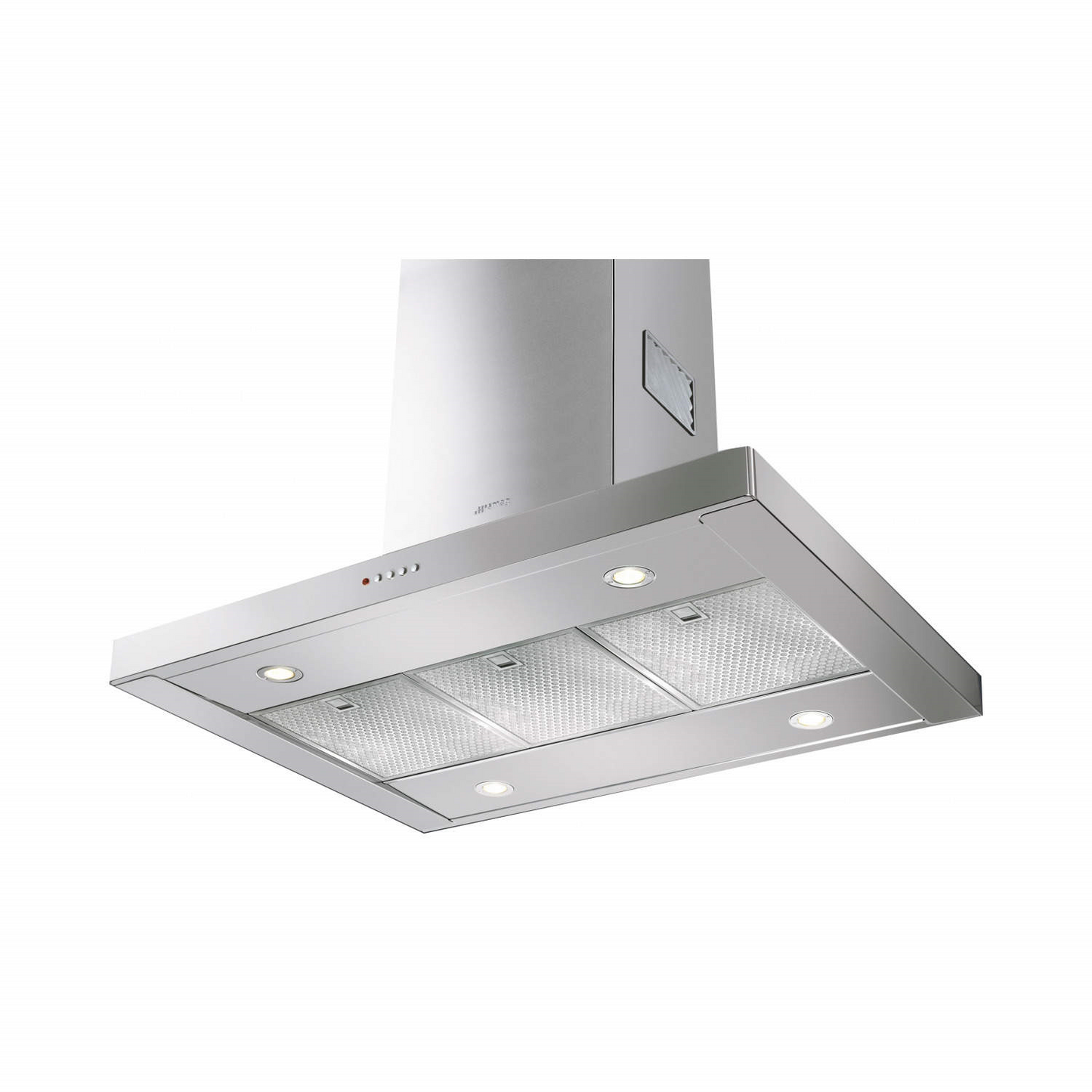 Smeg 90cm Island Chimney Cooker Hood - Stainless Steel - Core Appliances