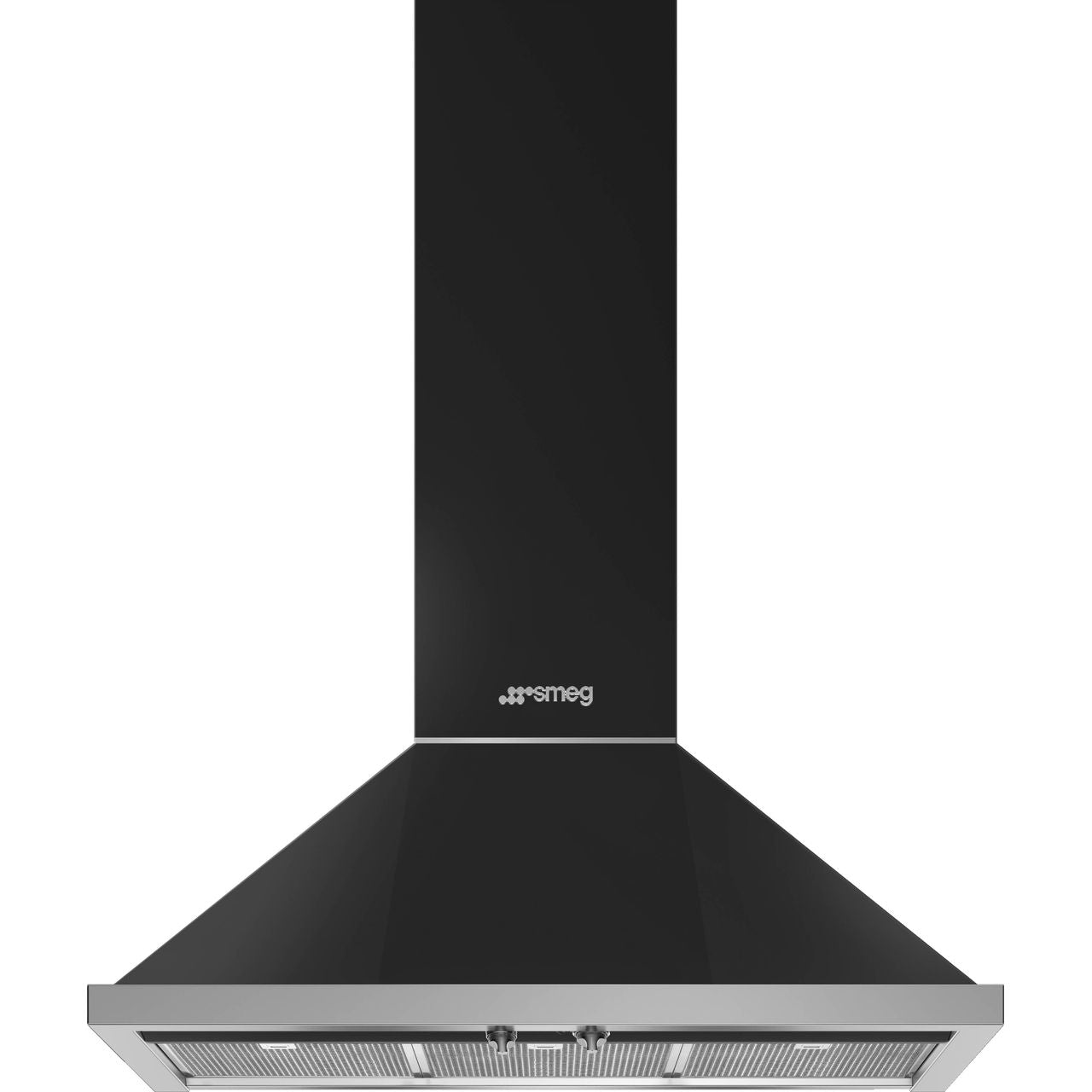 Dark Slate Gray SMEG Portofino Chimney Hood, 900 mm