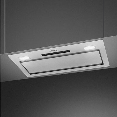 Smeg 60cm Wall-Mounted Chimney Cooker Hood - Stainless Steel