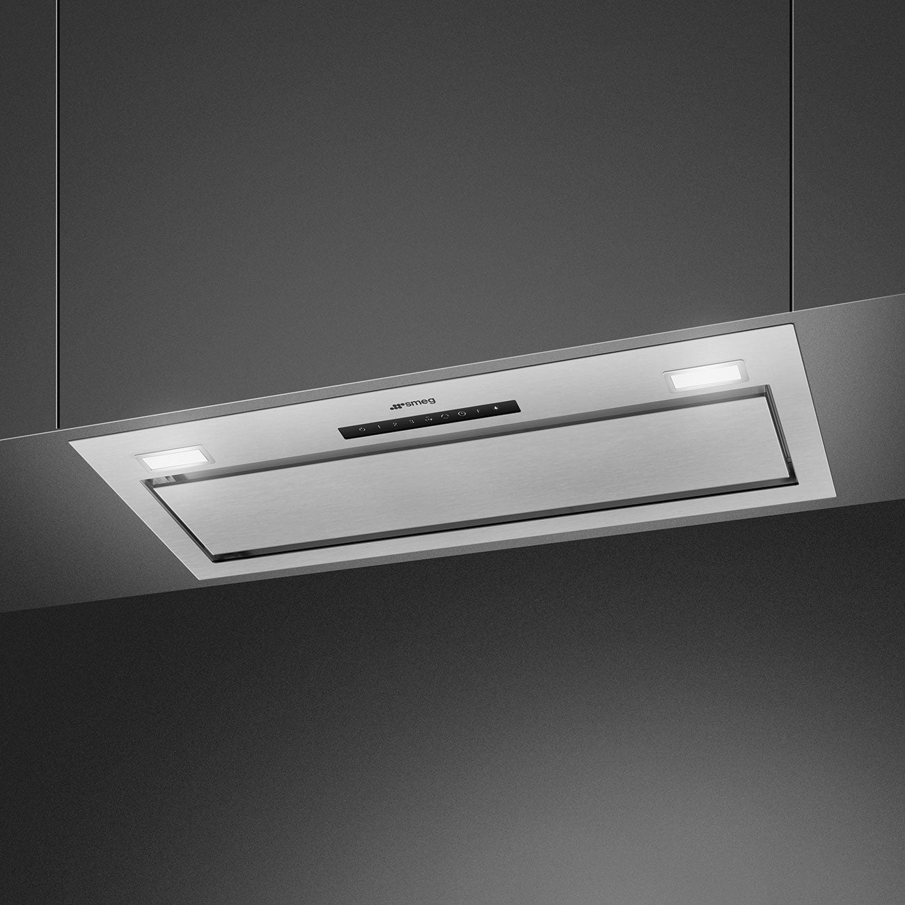 Smeg 75cm Wall-Mounted Chimney Cooker Hood - Stainless Steel - Core Appliances