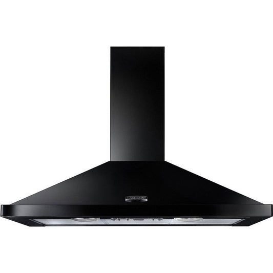 Black Rangemaster 110 Chimney Hood