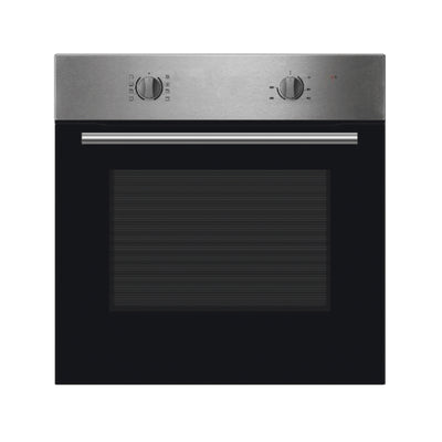 Montpellier M8MESO70SS 60cm Single Built-In Multifunction Oven - Stainless Steel