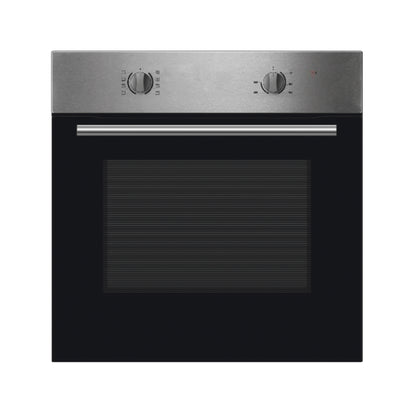 Montpellier M8MESO70SS 60cm Single Built-In Multifunction Oven - Stainless Steel