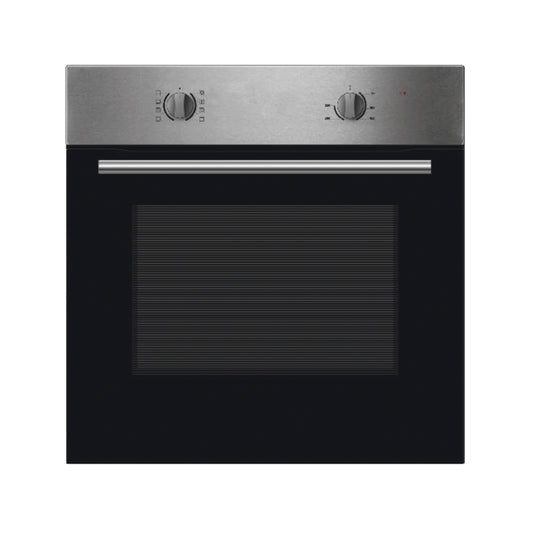Montpellier M8MESO70SS 60cm Single Built-In Multifunction Oven - Stainless Steel