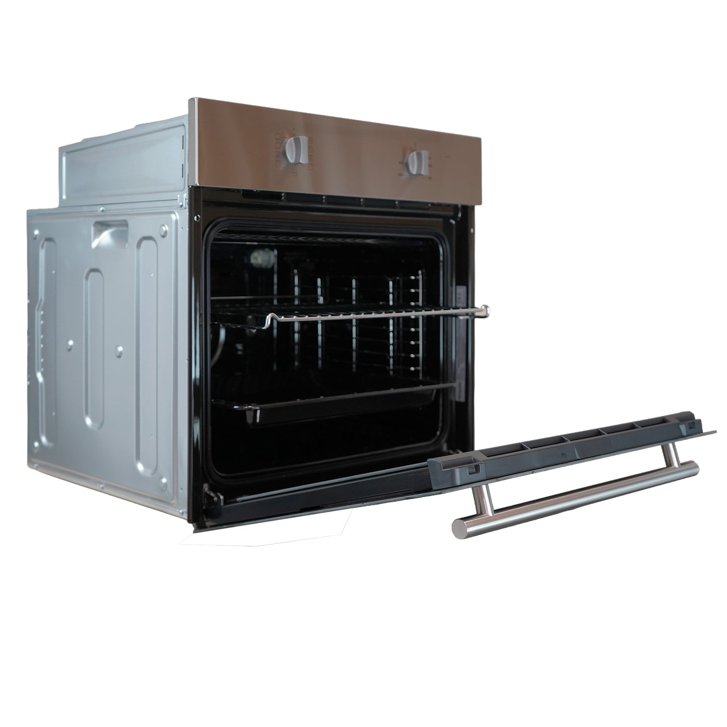 Montpellier M8MESO70SS 60cm Single Built-In Multifunction Oven - Stainless Steel