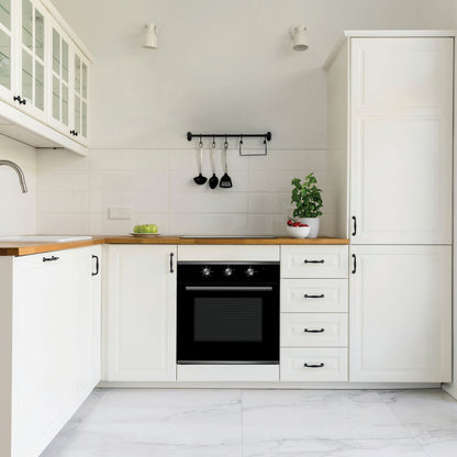 Light Gray Montpellier MAFSO60SS AirFry Built In Single Electric Oven