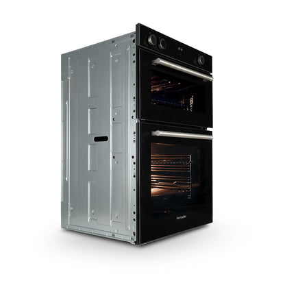 Black Montpellier MBIDO90 Built-In Double Oven