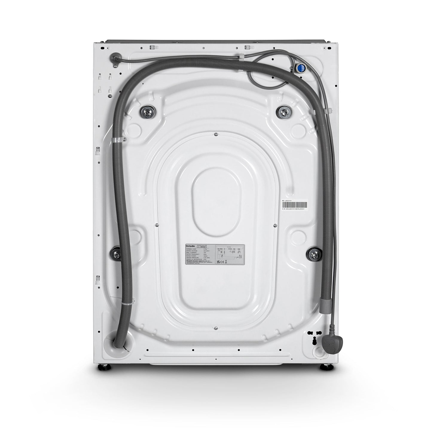 Lavender Montpellier MBIWM814 8Kg Integrated Washing Machine