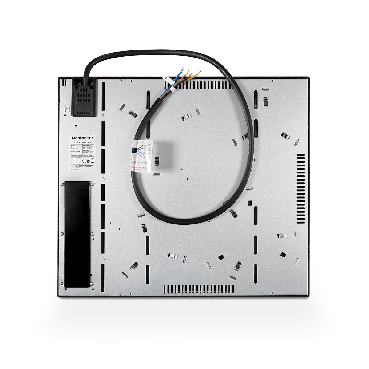 Light Gray Montpellier MCH59CK 59cm Ceramic Hob
