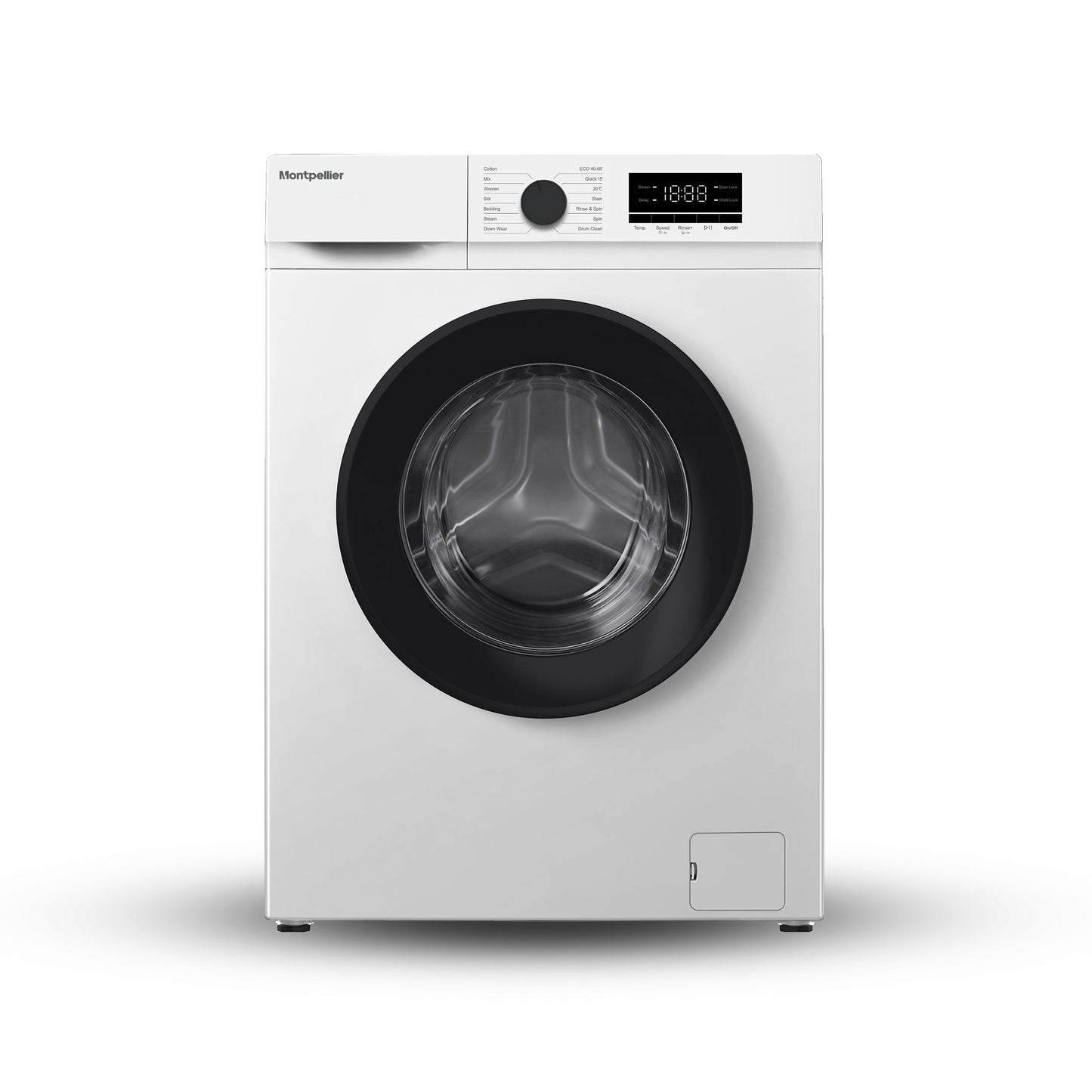 Montpellier MDA61CWM 6kg 1000rpm Freestanding Washing Machine - White