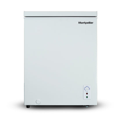 Montpellier MDACF137W 137L Chest Freezer - White