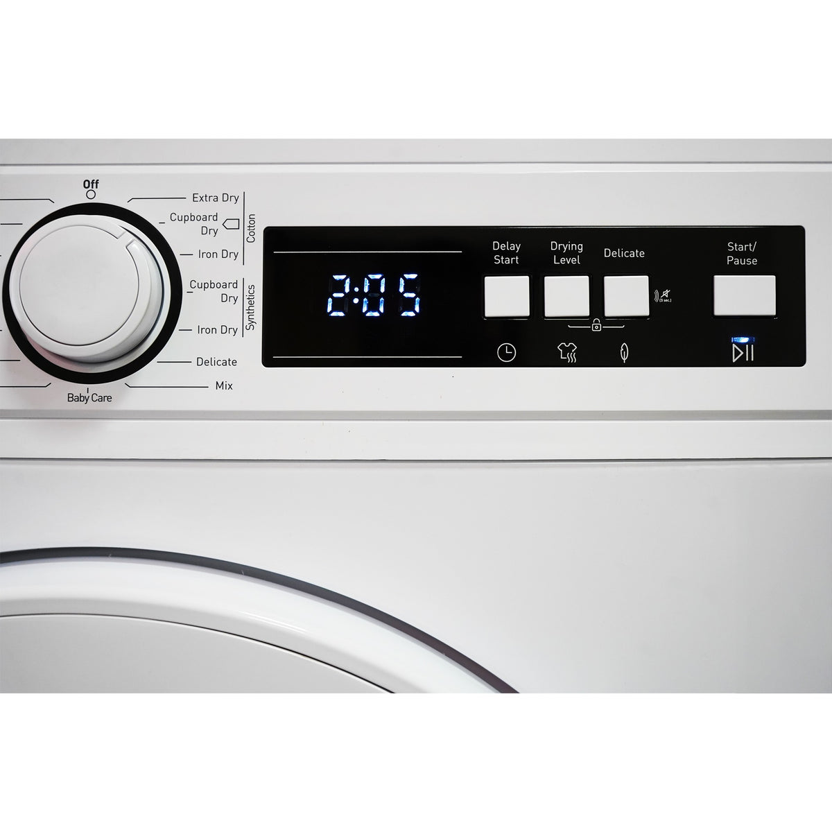 Montpellier Freestanding Laundry Bundle — 8kg Washing Machine & 7kg Condenser Dryer