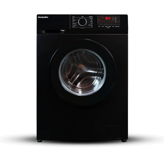 Montpellier MDAWM1014K 10kg 1400rpm Freestanding Washing Machine - Black