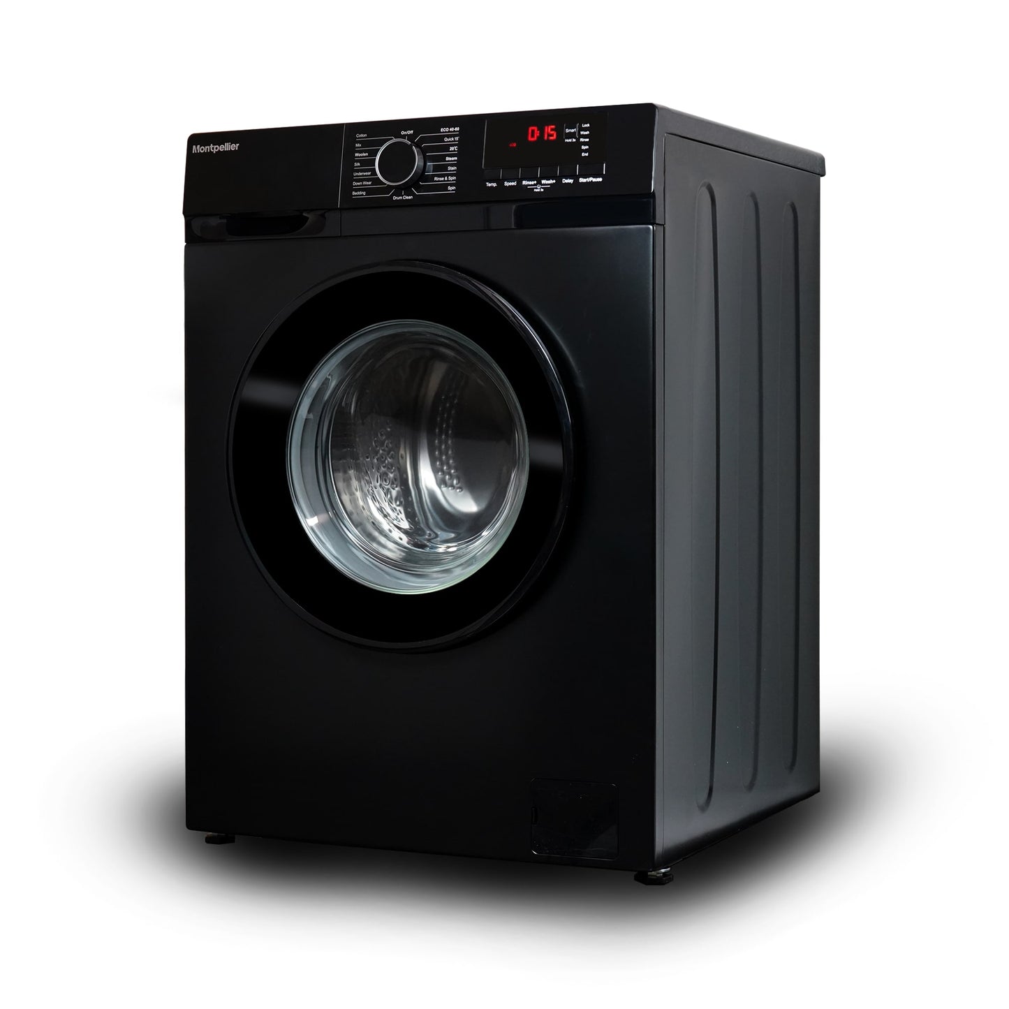 Montpellier MDAWM1014K 10kg 1400rpm Freestanding Washing Machine - Black