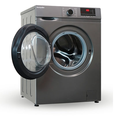Montpellier MDAWM1014S 10kg 1400rpm Freestanding Washing Machine - Silver
