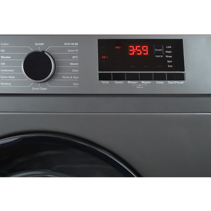 Montpellier MDAWM1014S 10kg 1400rpm Freestanding Washing Machine - Silver