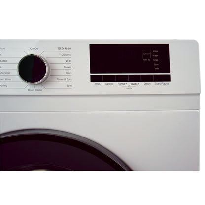 Montpellier MDAWM814W 8kg 1400rpm Freestanding Washing Machine - White