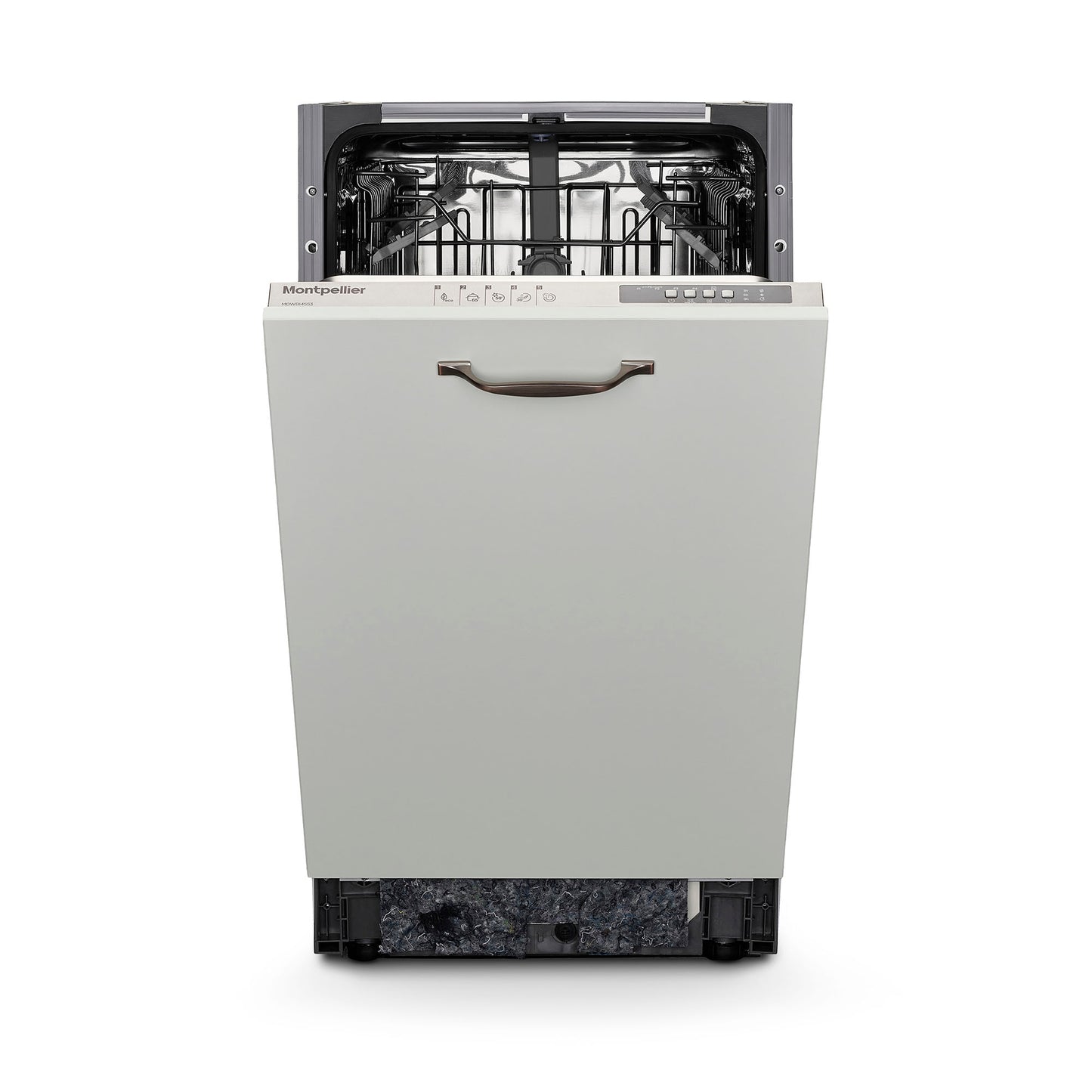Gray Montpellier MDWBID4553 Slimline 45cm Integrated Dishwasher